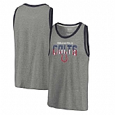 Indianapolis Colts NFL Pro Line by Fanatics Branded Freedom Tri-Blend Tank Top - Heathered Gray,baseball caps,new era cap wholesale,wholesale hats